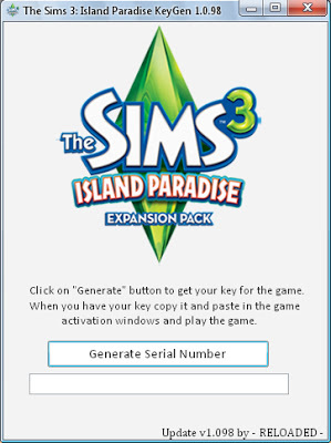 Sims 3 serial number
